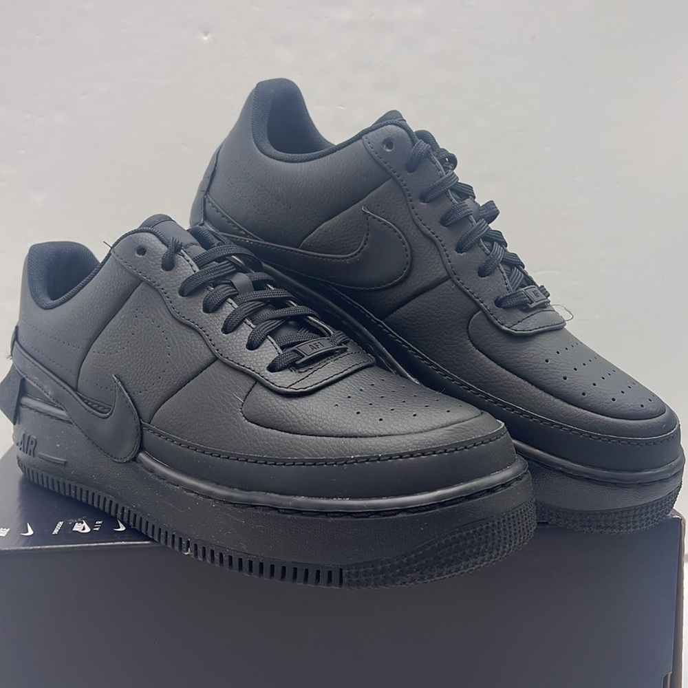 Nike Men’s AF1 JESTER XX BLACK:BLACK/BLACK 
AO1220 001 Platform Sneakers - Picture 4 of 16